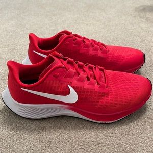 Red Nike Pegasus 37